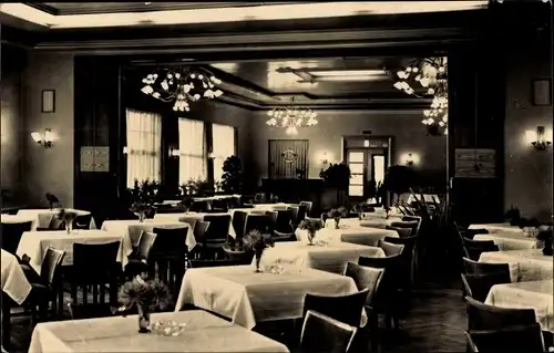 Ak Colditz in Sachsen, Handwerkerheim und Internatsschule Waldhaus, Speisesaal