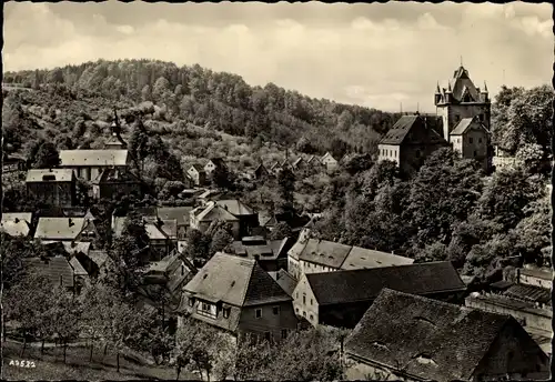 Ak Liebstadt Erzgebirge Sachsen, Gesamtansicht mit Schloss Kuckuckstein