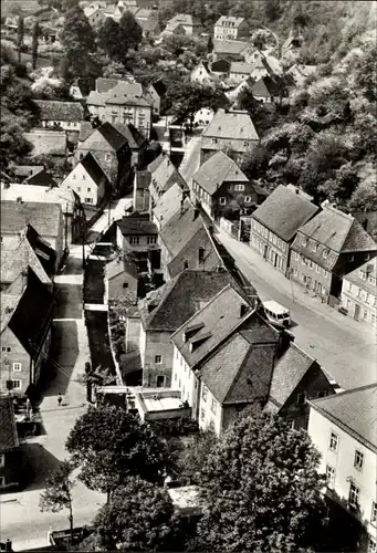 Ak Liebstadt Erzgebirge Sachsen, Luftaufnahme