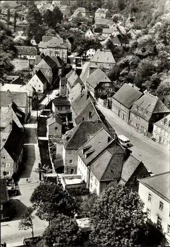 Ak Liebstadt Erzgebirge Sachsen, Luftaufnahme