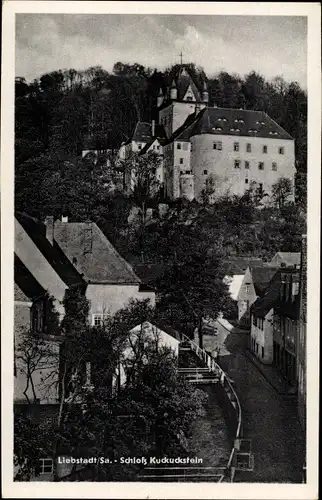 Ak Liebstadt Erzgebirge Sachsen, Schloss Kuckuckstein