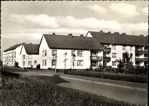 Ak Oldenburg in Oldenburg, Mustersiedlung Ohmsteder Esch, Straßenansicht