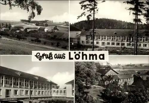 Ak Löhma Leutenberg in Thüringen, Ortsansichten, Sanatorium
