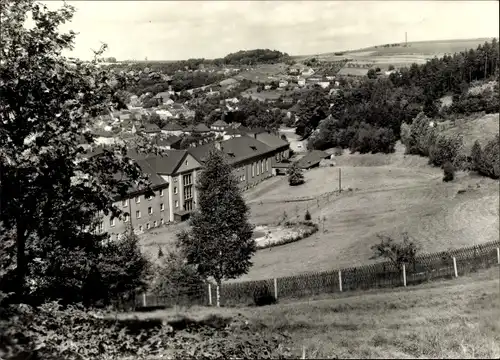 Ak Berga an der Elster Thüringen, Ortsansicht