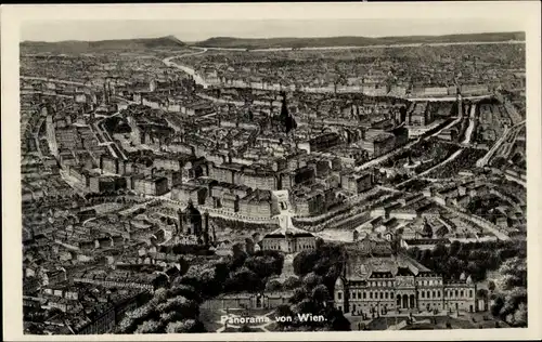 Ak Wien 1 Innere Stadt, Panorama