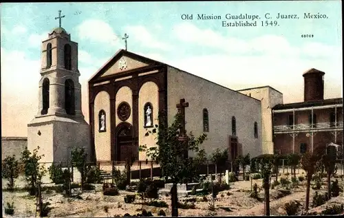 Ak Ciudad Juárez Mexiko, Old Mission Guadalupe
