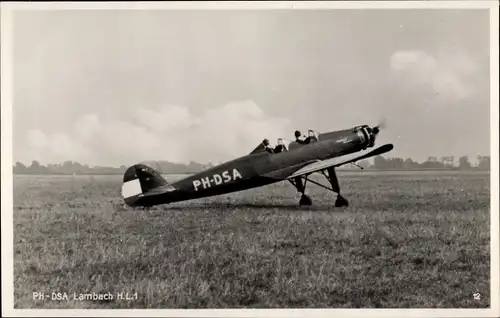 Ak Sportflugzeug PH DSA, Lambach HL 1