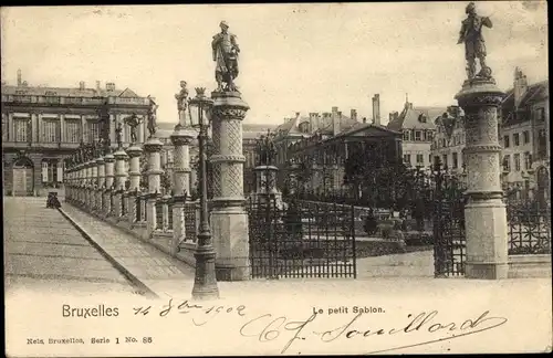 Ak Bruxelles Brüssel, Le petit Sablon