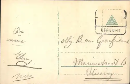 Ak 's Gravenhage Den Haag Südholland, Hertenkamp