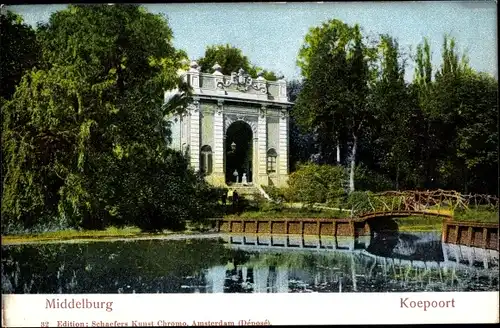 Ak Middelburg Zeeland Niederlande, Koepoort