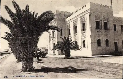 Ak Sousse Tunesien, l'Hotel de Ville