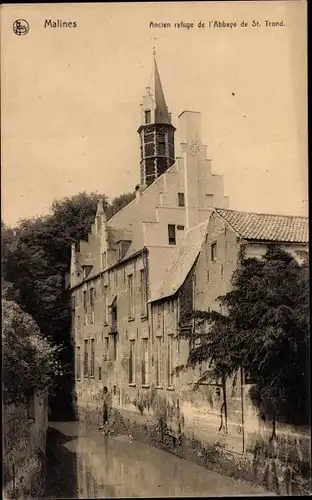 Ak Mechelen Mecheln Malines Flandern Antwerpen, Ancien refuge de l'Abbaye de St. Trond