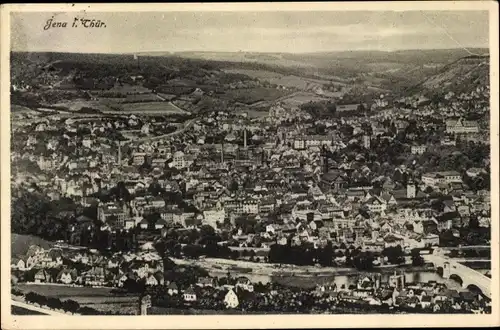 Ak Jena in Thüringen, Panorama
