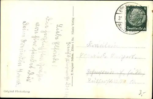 Ak Kamenz in Sachsen, Panorama, Kirche