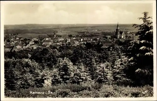 Ak Kamenz in Sachsen, Panorama