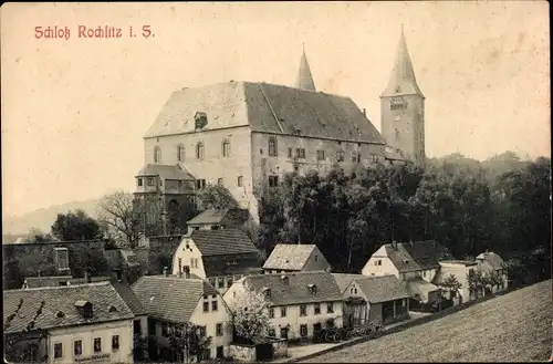 Ak Rochlitz an der Mulde, Schloss Rochlitz