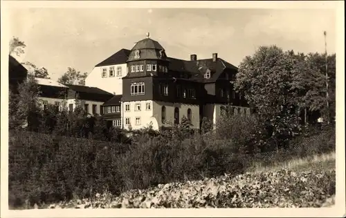 Ak Kretscham Rothensehma Neudorf Sehmatal im Erzgebirge, Genesungsheim der Sozialversicherung