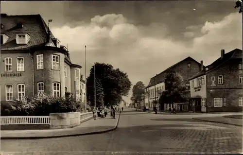 Ak Bad Langensalza in Thüringen, Schwefelbad und Ernst-Thälmann-Heim