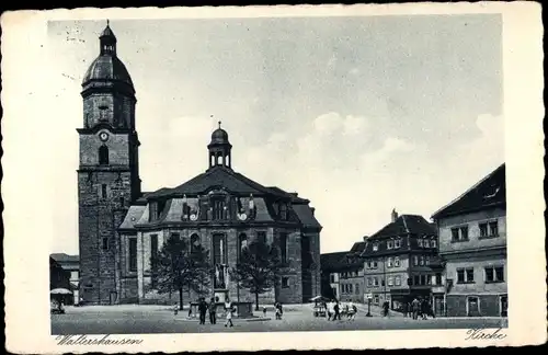 Ak Waltershausen in Thüringen, Kirche