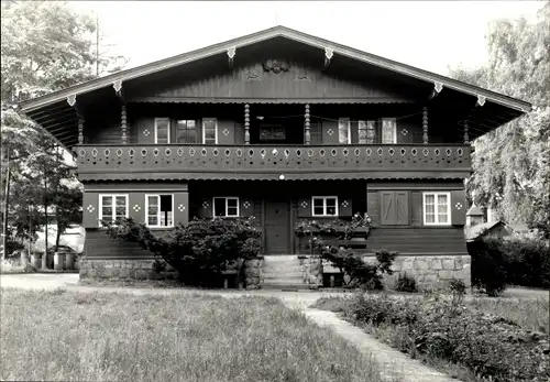 Ak Bahra Langenhennersdorf Bad Gottleuba, Kinderferienlager Fuchsfarm