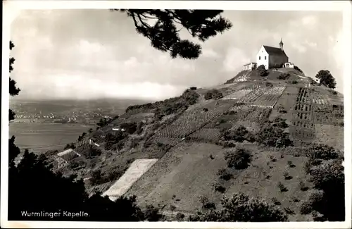 Ak Wurmlingen in Württemberg, Wurmlinger Kapelle, Panorama