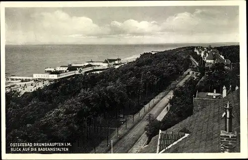 Ak Ostseebad Brunshaupten Kühlungsborn, Badeanstalten
