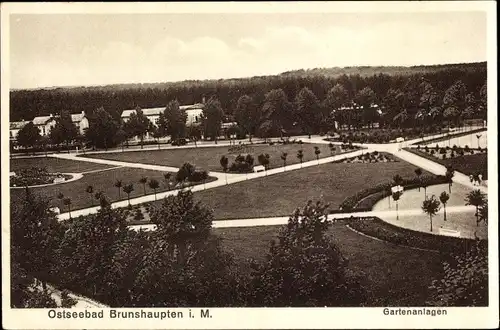 Ak Ostseebad Brunshaupten Kühlungsborn, Gartenanlagen