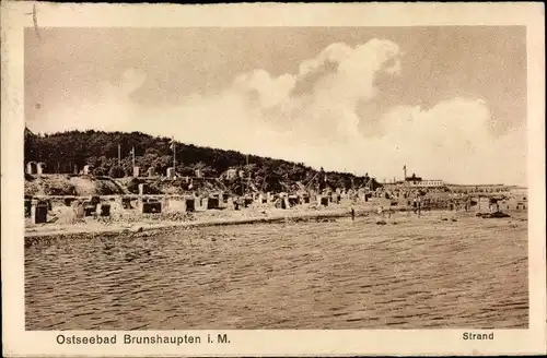 Ak Ostseebad Brunshaupten Kühlungsborn, Strand