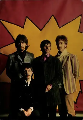 Ak Musikgruppe The Beatles, Portrait