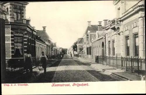 Ak Grijpskerk Groningen, Heerestraat