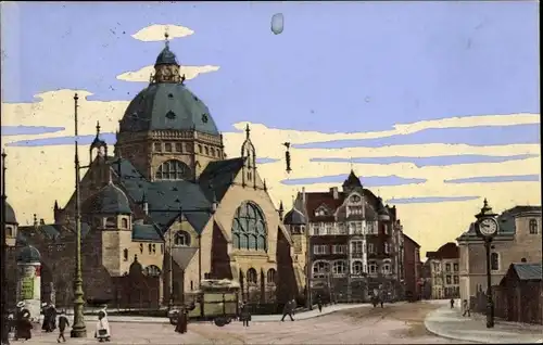 Judaika Ak Dortmund im Ruhrgebiet, Synagoge