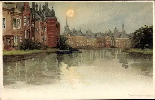 Künstler Litho Cassiers, H., La Haye Den Haag Südholland, Stadtansicht