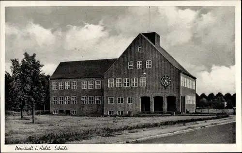 Ak Neustadt in Holstein, Schule