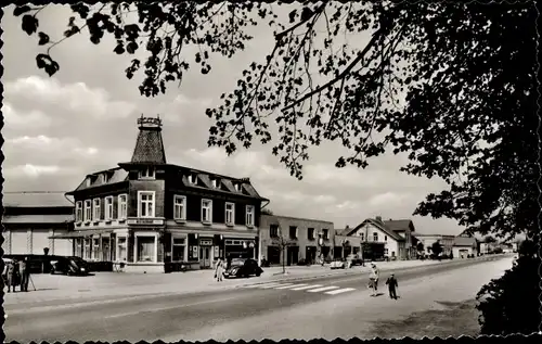 Ak Quickborn in Holstein, Blick in die Kieler Straße