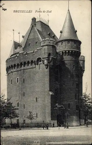 Ak Bruxelles Brüssel, Porte de Hal