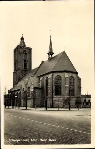 Ak Scherpenzeel Gelderland, Ned. Herv. Kerk