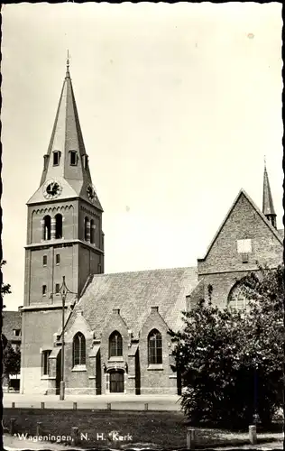 Ak Wageningen Gelderland Niederlande, N.H. Kerk