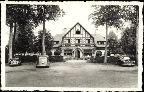 Ak Pommerœul Bernissart Wallonien Hennegau, Le Relais, Hotel, Aussenansicht