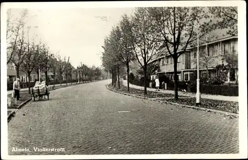 Ak Almelo Overijssel Niederlande, Violierstraat