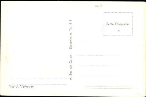 Ak Diepenheim Overijssel, Gemeentehuis