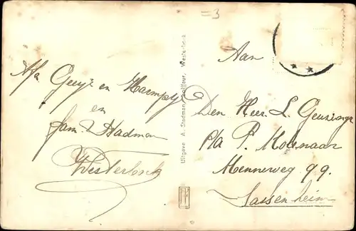 Ak Westerbork Drenthe Niederlande, Straßenpartie