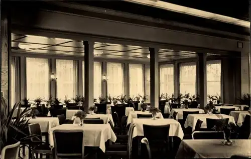 Ak Colditz in Sachsen, Handwerkerheim und Internatsschule Waldhaus, Speisesaal