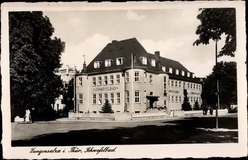 Ak Bad Langensalza in Thüringen, Schwefelbad