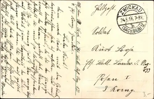 Ak Zwickau in Sachsen, Muldentalpartie