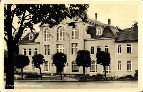 Ak Bad Langensalza in Thüringen, Kulturhaus