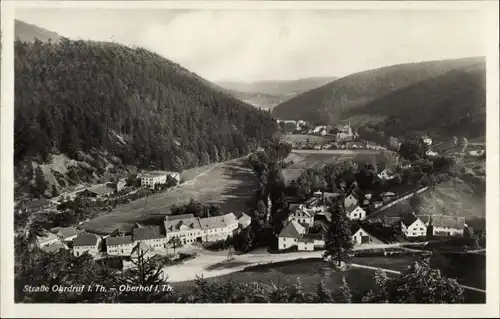 Ak Oberhof im Thüringer Wald, Straße Ohrdurf