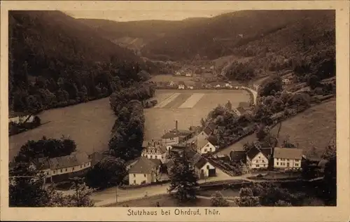 Ak Stutzhaus Luisenthal im Thüringer Wald, Panorama