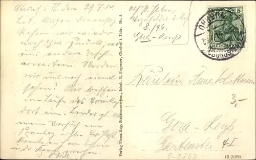 Ak Ohrdruf in Thüringen, Teilansicht vom Truppenlager