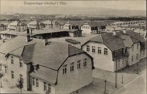 Ak Ohrdruf Thüringen, Truppenlager