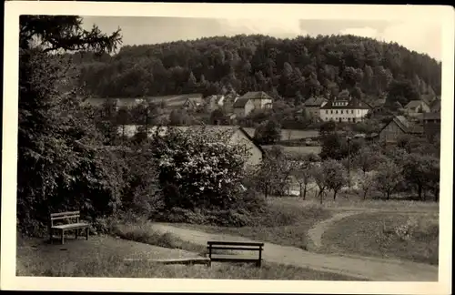 Ak Wolfsburg Unkeroda Gerstungen in Thüringen, Blick auf den Erholungskurort